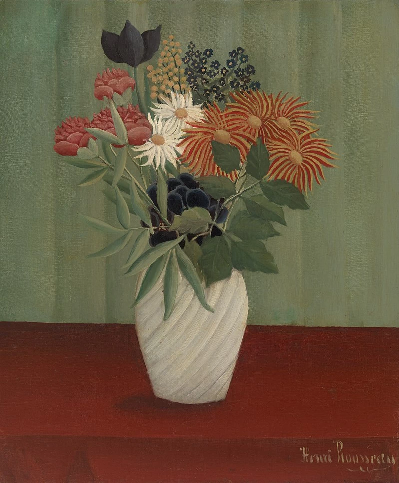 Mazzo di fiori con China Aster e Tokyo - Barnes Foundation, Merion, Pennsylvania